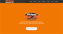 Desktop Screenshot of fpipaving.com